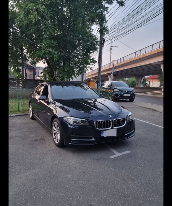 BMW  seria 5 518d 150cp Automat, motor b47 fara adblue, interior din piele+încălzire scaune 12/2014BMW 518d 150cp 2014 Automat , Piele,