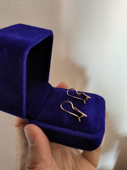 Советские серьги 583 пробы