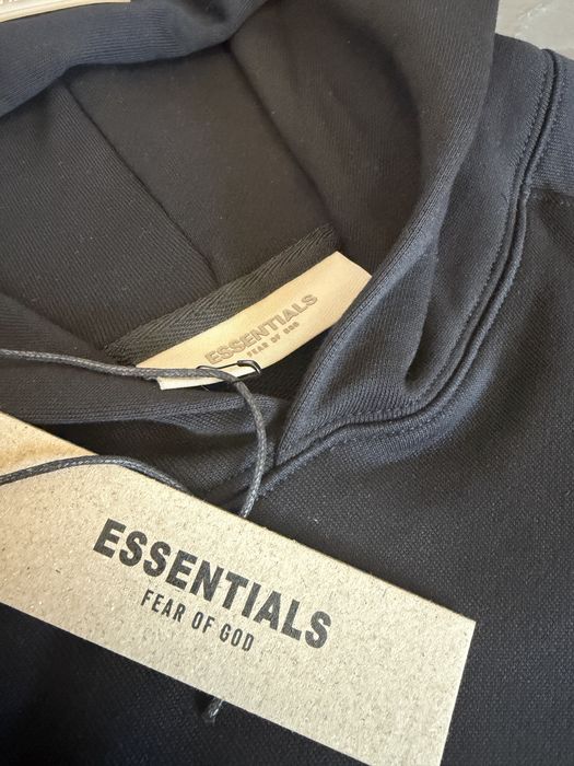 Essentials hoodie black 1977