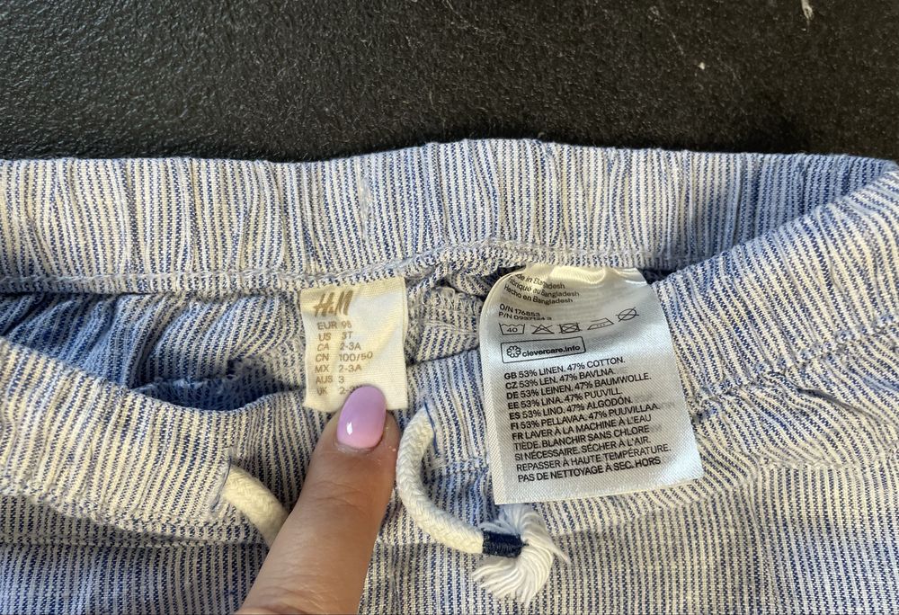 Къси панталонки, H&M, р-р 98
