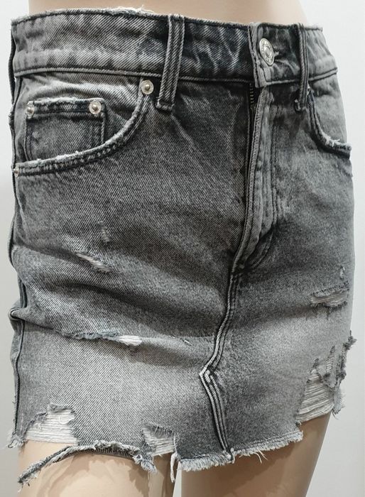 Пола сив Denim ZARA