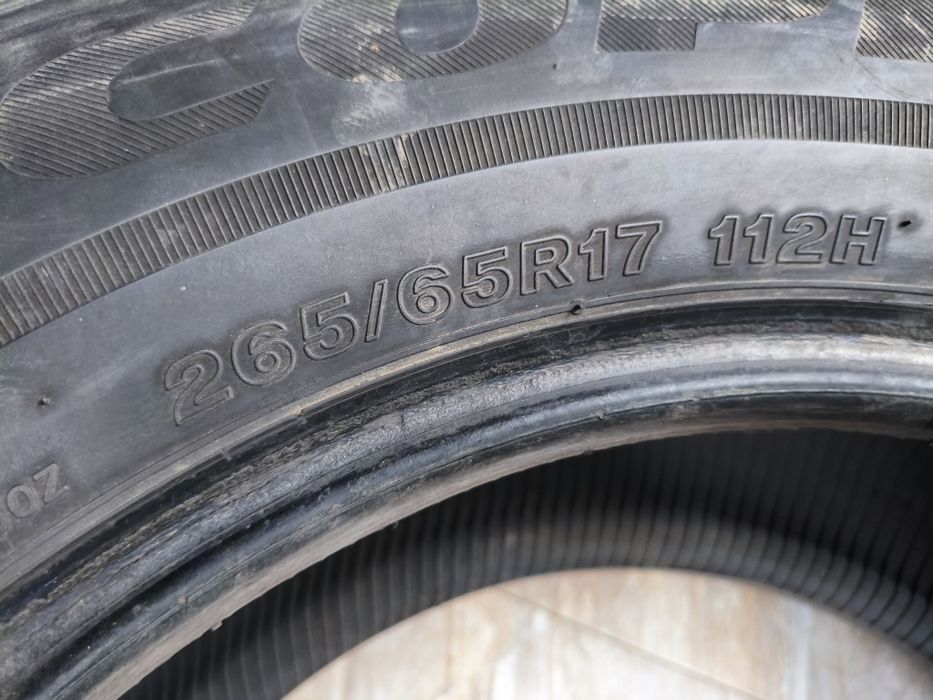 265 65 R17 Пара 2шт. Лето Bridgestone Шины