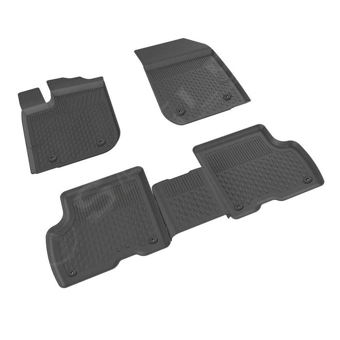 Гумени стелки за автомобил кола ГУМЕНИ СТЕЛКИ 4D за ДАЧИЯ ЛОГАН 13-21