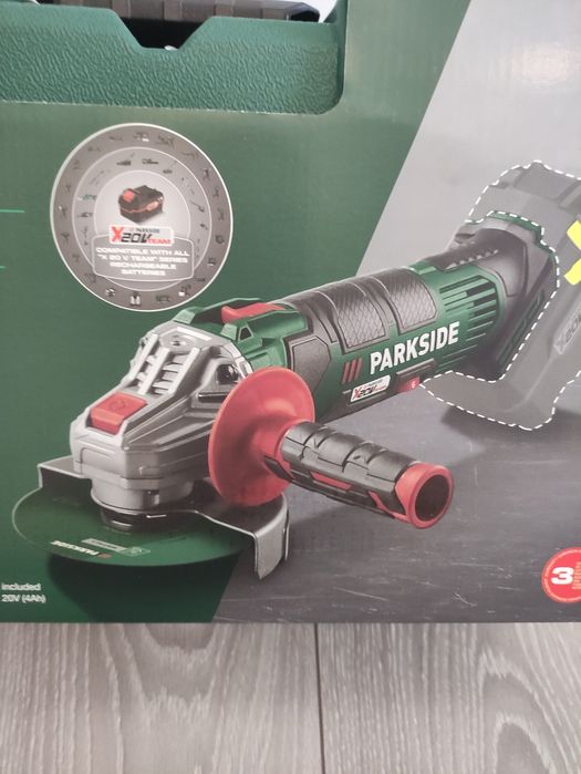 Flex 20 V Parkside pe baterie polizor unghiular