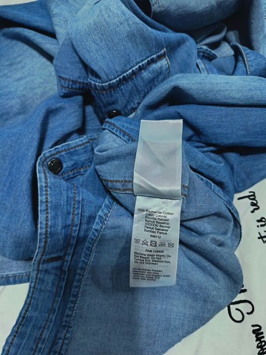 Cămașă bărbați din denim mărimea 43 - 44