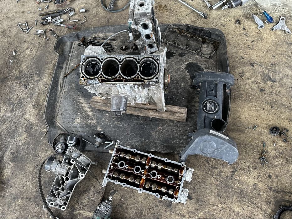 Глава,Блок,Бутала,Двигател на Части 1.4 16V- BXW Seat!!!
