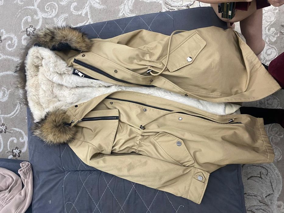 Парка из натурального меха