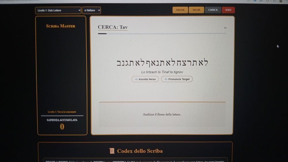 Învață  ebraică biblică  simplu ca un joc cu Curs de Ebraică (limbi  italiană  ingleza)