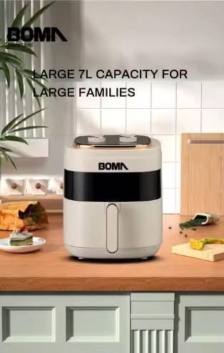 Фритюрник с горещ въздух Boma BM-889 1600W 7л air fryer