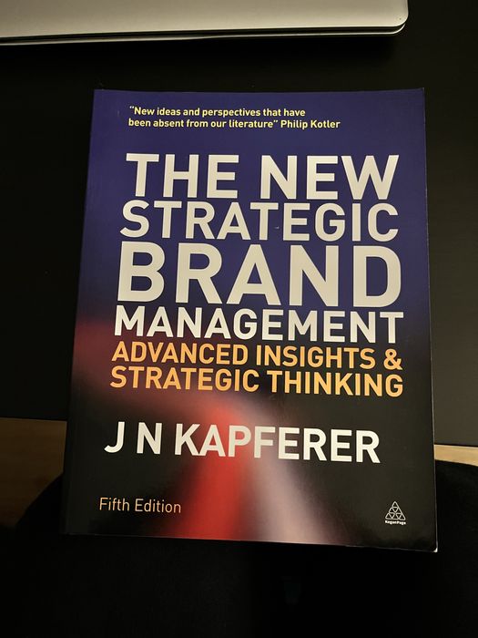 Carte “The new strategic brand management” by J N Kapferer