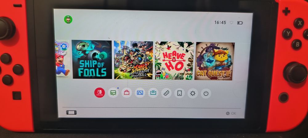 Consola portabila Nintendo switch Modat soft cu jocuri