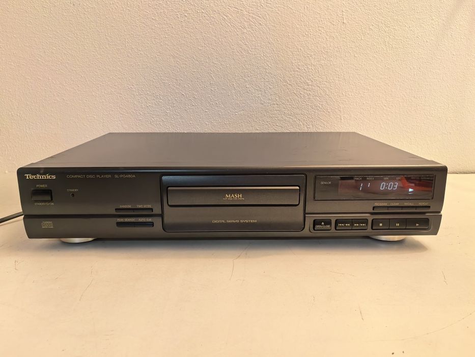 CD player Technics SL PG480A compact disc made in Germany