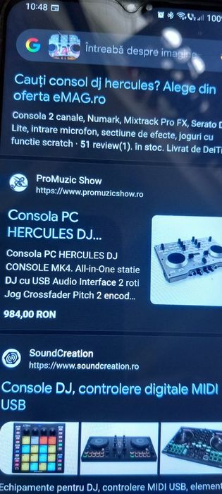 Consola dj  Hercules mk 4
