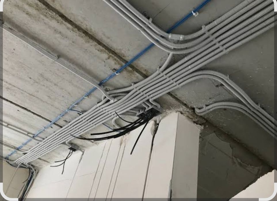 Элетромонтажные работы.