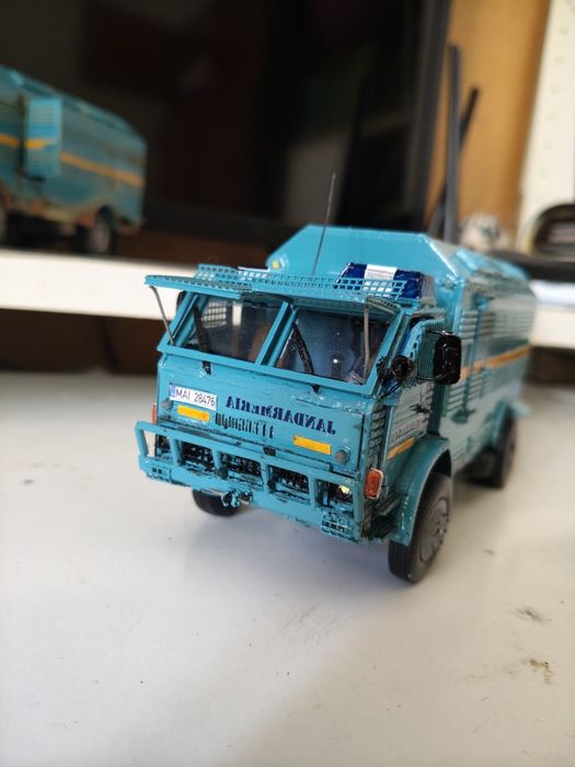 Macheta camion DAC Jandarmeria Romana