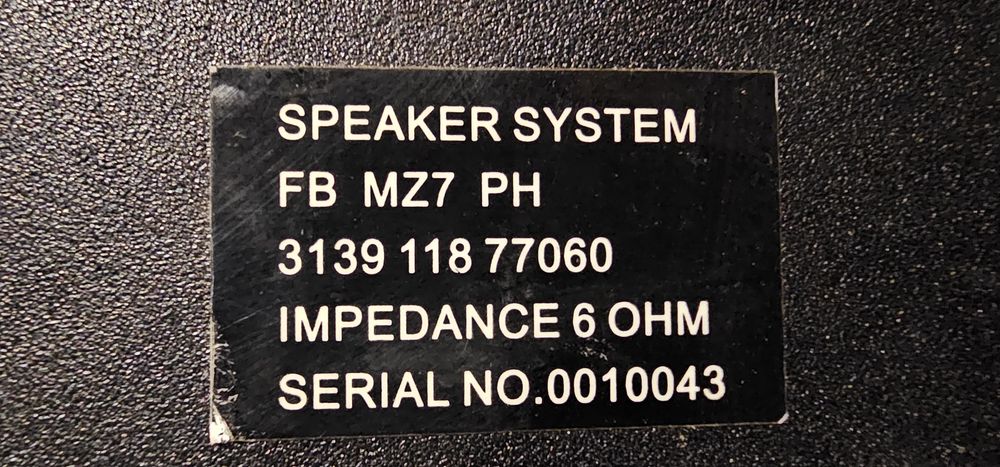 Boxe Philips FB MZ 7 PH