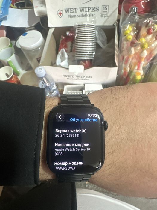 Apple Watch 10 seryia 100 ёмкость