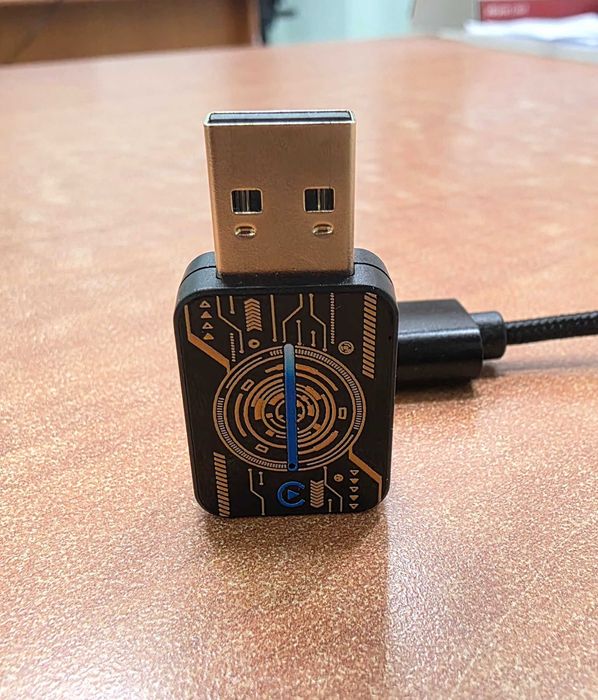 Безжичен адаптер 2 в 1 за Android Auto и CarPlay