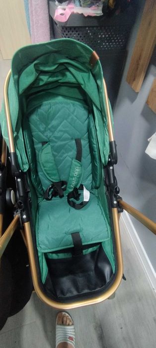 Количка за близнаци CHIPOLINO ДУО СМАРТ Авокадо