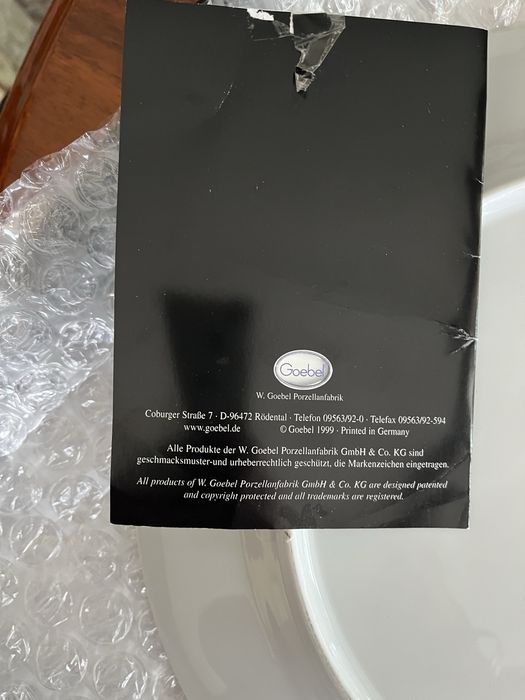 Farfurie Goebel Artis Orbis-Claude Monet -editie limitata 1813/2000