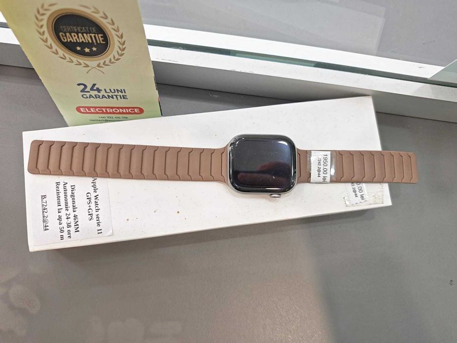 AppleWatch Seriea 11 GPS+Cellular 46mm (Ag44 B7242.2) - Garantie 2 ani!