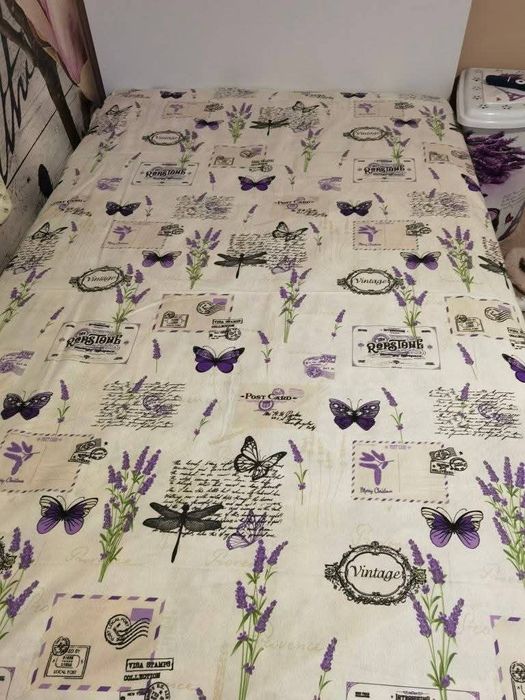 Долен чаршаф с ластик от бархет 100%памук