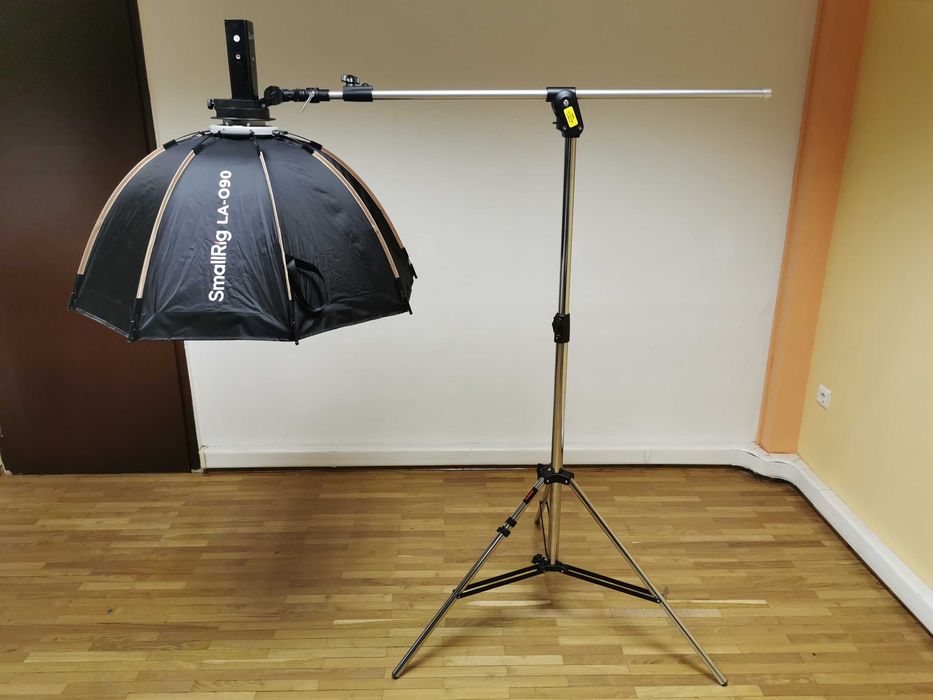 Multiblitz / Manfrotto 420 CSU Combi Boom Stand статив с напречно рамо (жираф)