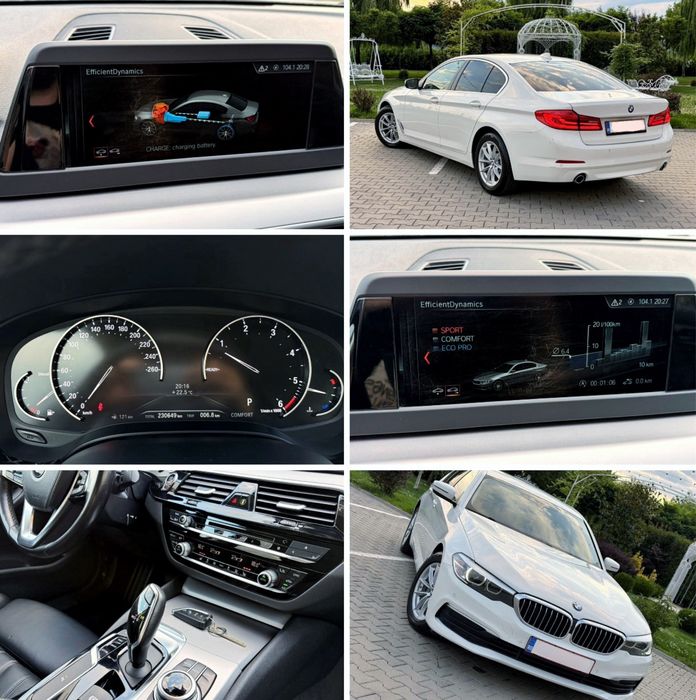 BMW 520d  2017 G30 190 CP ALB * Interior M * LED