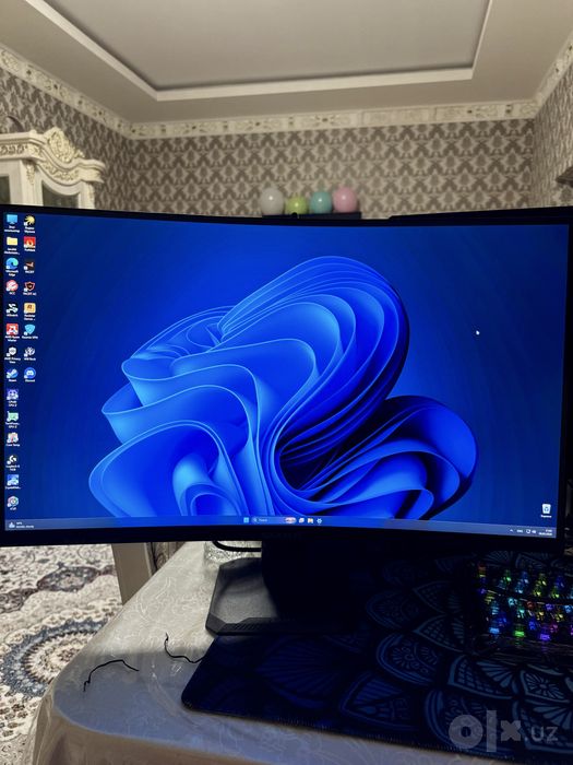 Монитор Gigabyte gs27qc curved 27диагонал 2K QHD 165hz(170 в режимеOC)