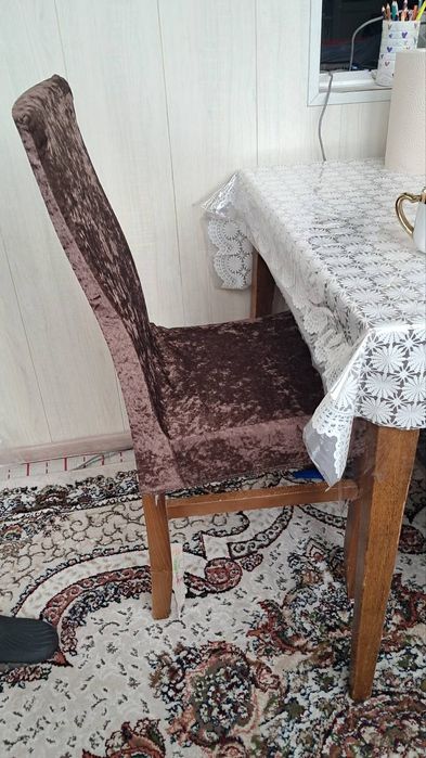 Чехол стулга велюровый Турция. Доставка.