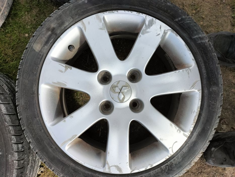 4бр. Джанти с гуми 16 цола 4x114.3 Mitsubishi Colt / Мицубиши Колт