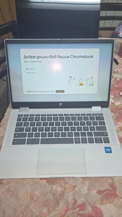HP Chromebook x360 14b-cd213ng – 14” Touch, 360°, като нов