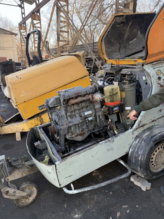 Агрегат для полу-сухой стяжки