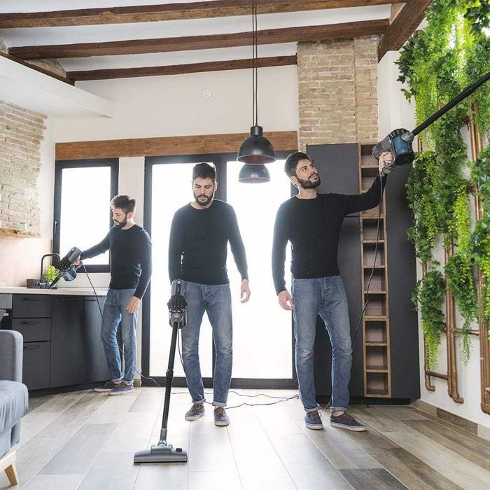 Вертикална прахосмукачка с кабел Cecotec Conga ThunderBrush 560 (600W) сива