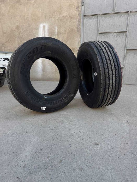 Furalarning oldiga  385/65R22.5 razmer sifatli yumshoq balonlar bor