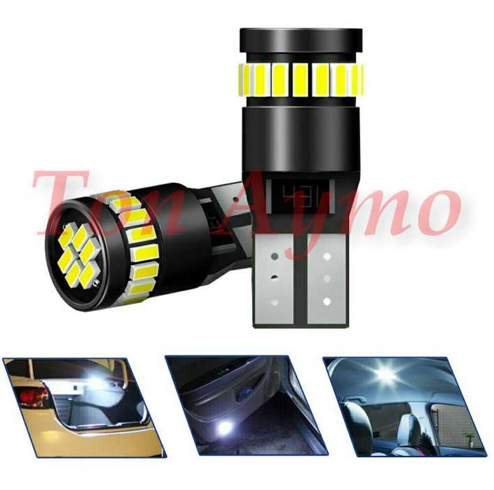 LED крушки T10 / W5W CANBUS Канбус Без Грешки Супер Ярки 12V