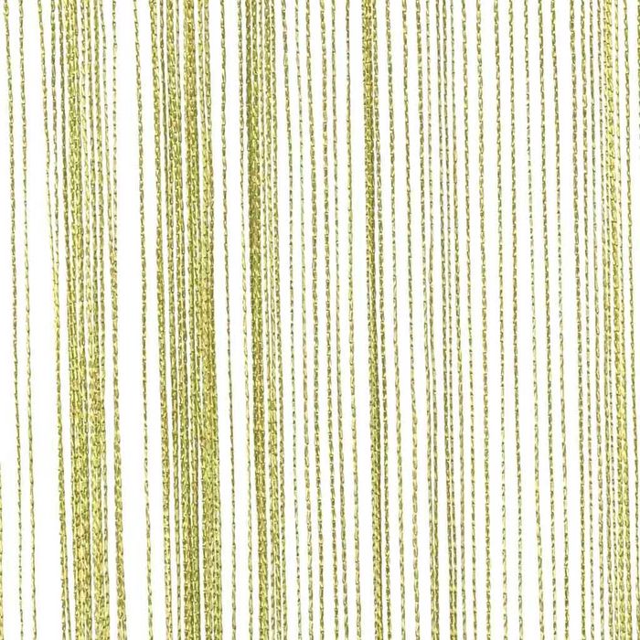 Perdele cu șnur 140x250 cm verde, 2 buc. VidaXL