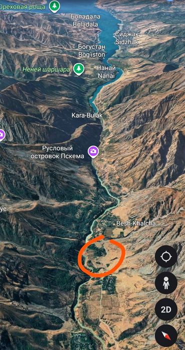 Bostanlik tumanida 10 sotiqdan 25 sotiqgacha manzarali yer sotiladi