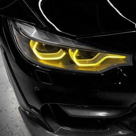 White / yellow drl bmw m4 f82 / m3 f80 / f83/ f32 f33 f36 LCI