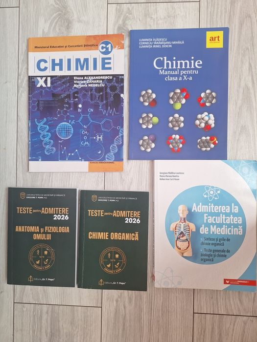 Culegeri admitere medicină