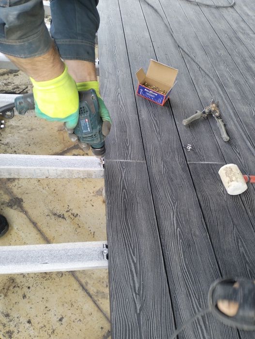 Монтаж террасной доски Астана