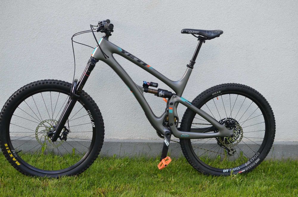 Bicicleta MTB enduro Yeti Cycles SB6 Turq