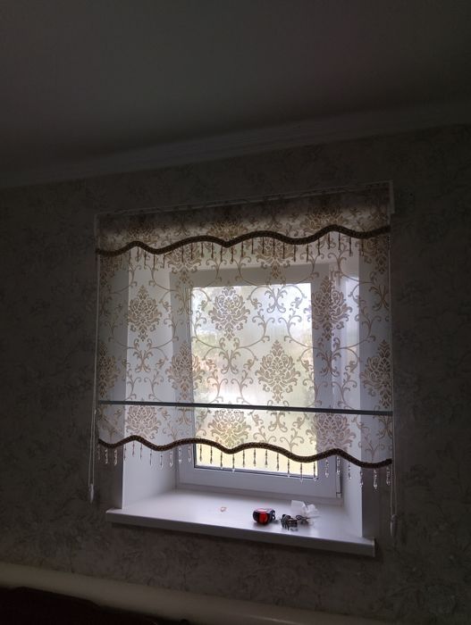 Жалюзи ролшторы сплошные день и ноч