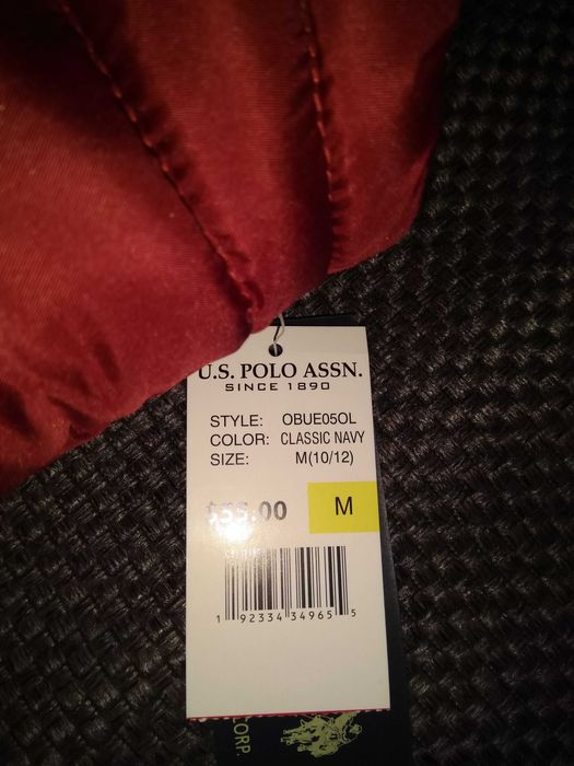 Детски подплатен елек US Polo