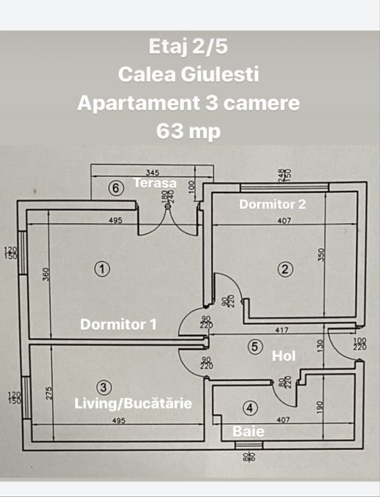 Apartament 3 camere Giulesti cu parcare bloc nou Bucuresti cu parcare