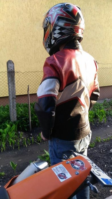 Vand geaca moto din piele GIUDICI