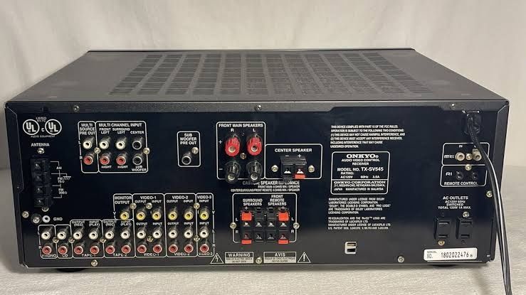 ONKYO TX-SV545 Audio/Video Control Receiver