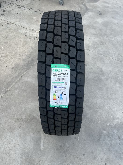 Anvelope/cauciucuri noi 315/80 R22.5 Greentrac tarctiune