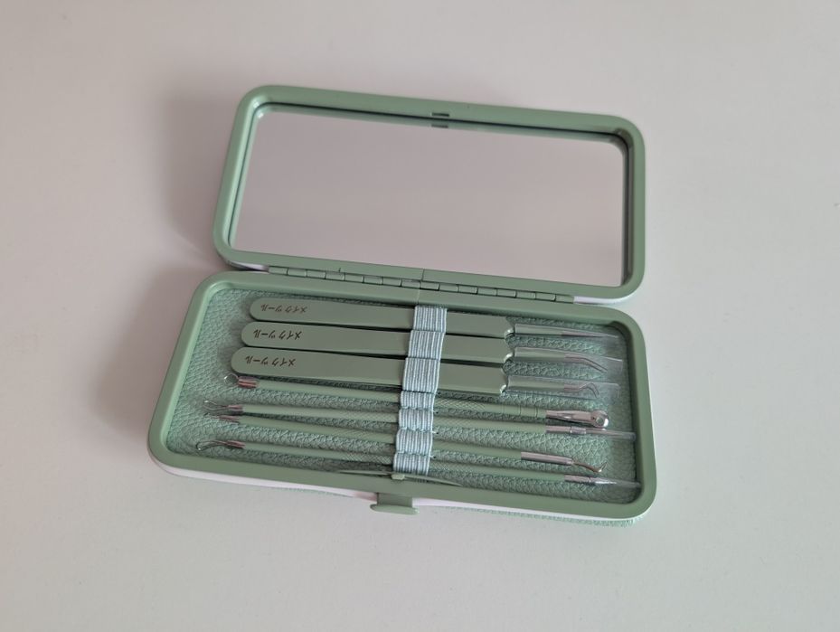 Set ustensile îngrijire faciala și tratare cosuri