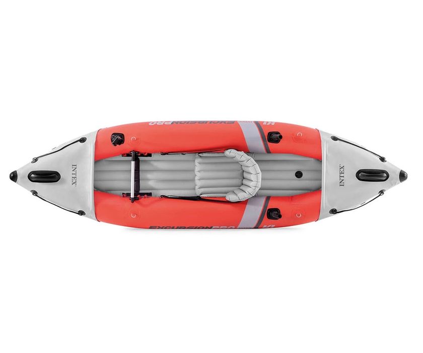 Надуваем каяк за екскурзии INTEX Excursion PRO K1 Kayak